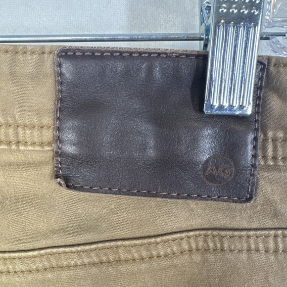 AG Adriano Goldschmied Tellis Mens 30x34 Brown Modern Slim Pants - Picture 4 of 9